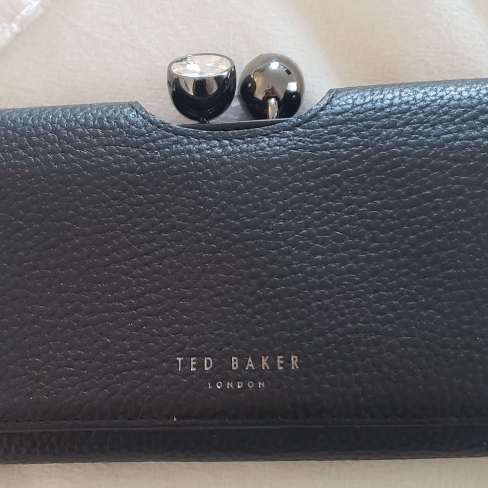 Ted Baker Black Leather Wallet